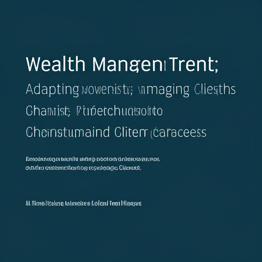 Wealth Management Trends: Adapting to Changing Client Needs