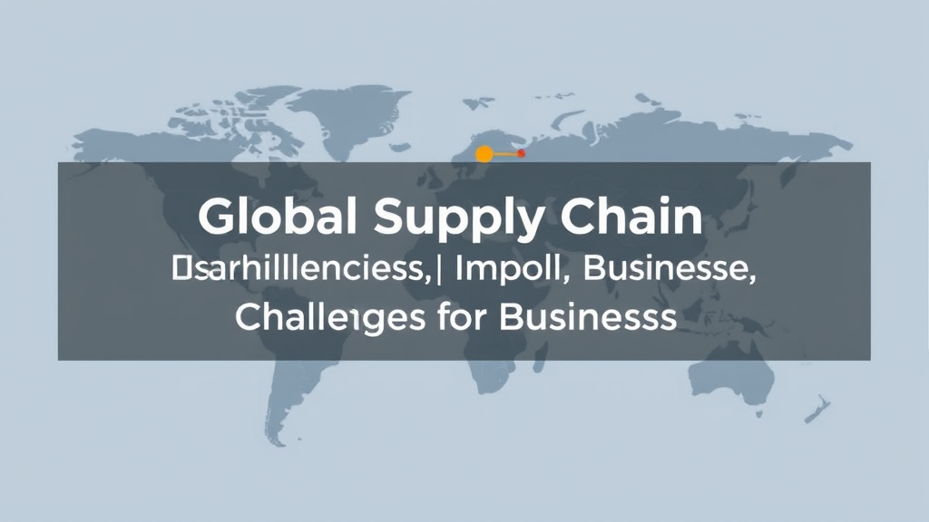 Global Supply Chain Disruptions: Implications for Businesses