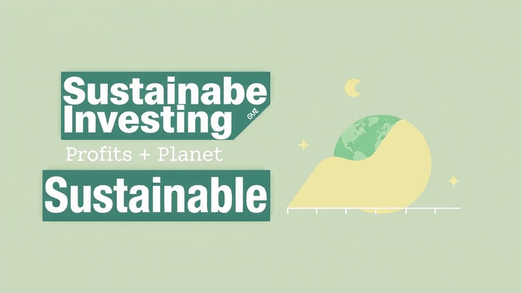 Sustainable Investing: Balancing Profits and Environmental Impact