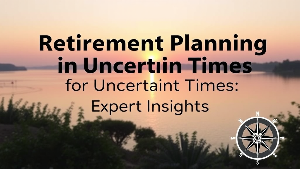 Retirement Planning in Uncertain Times: Expert Insights